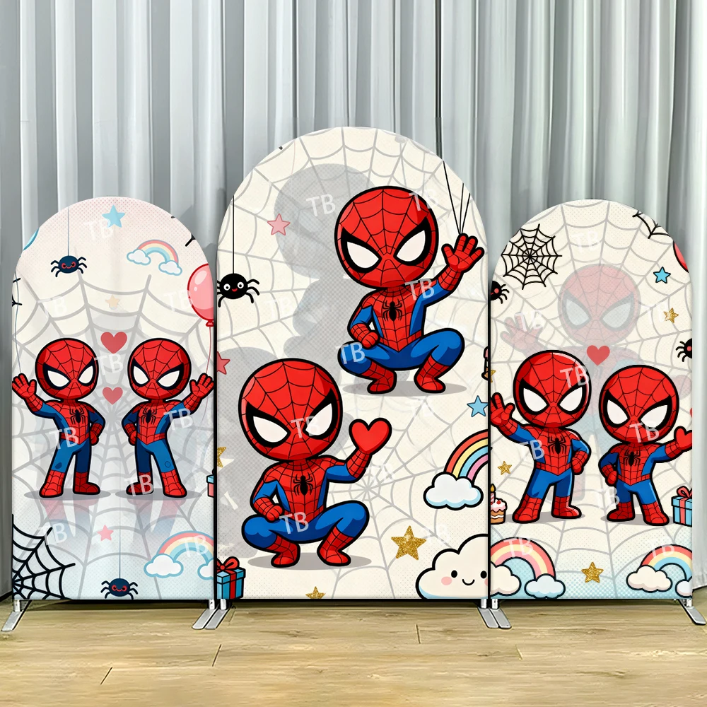 Spider-Man Chibi Cartoon Arch Backdrop Cover Cute Scene For Kids Birthday Party Fun Cartoon Theme Photo Booth Decor Prop
Spider-Man Chibi Cartoon Arch Backdrop Cover Cute Scene For Kids Birthday Party Fun Cartoon Theme Photo Booth Decor Prop