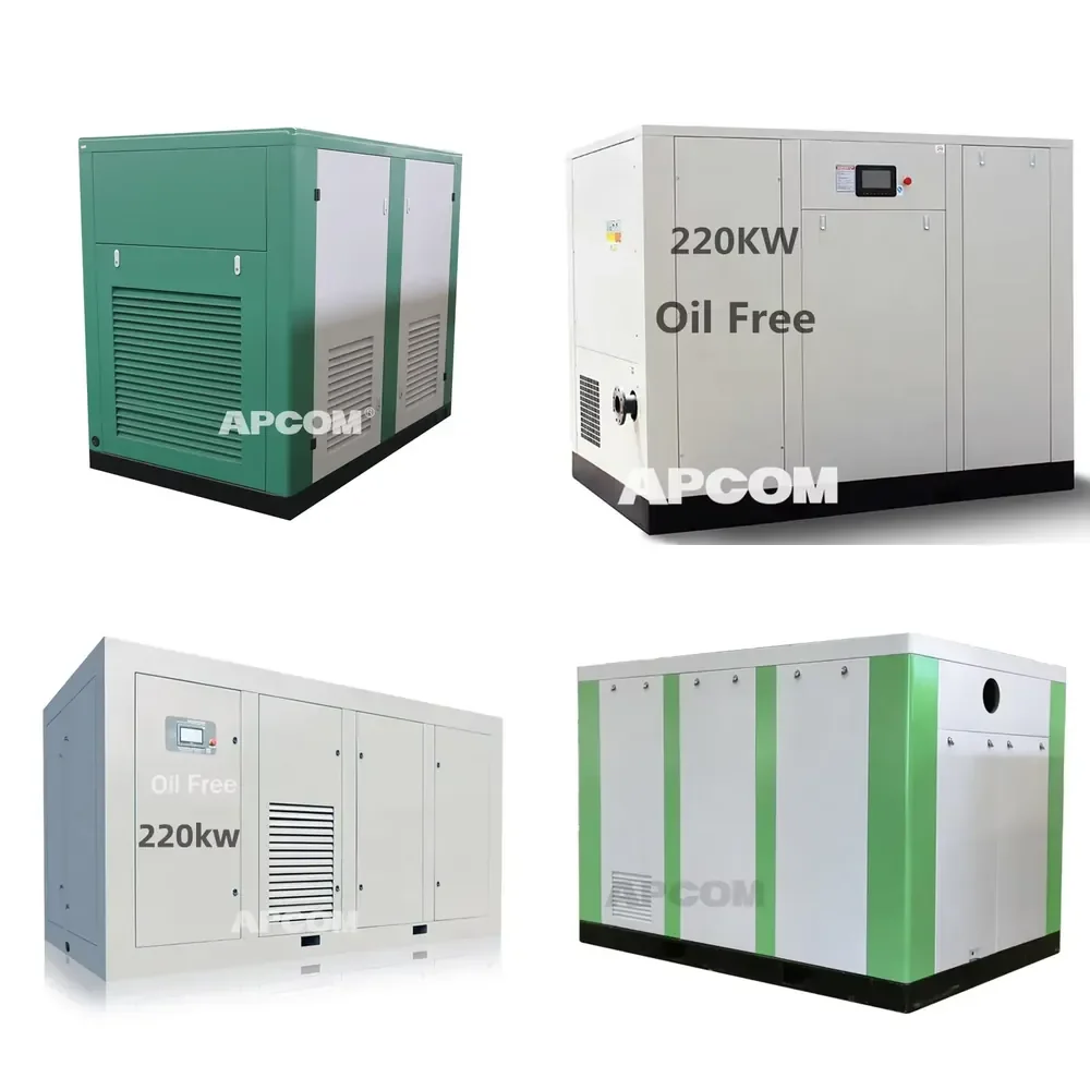 220KW 300hp Screw air Compressor Oil Free 300 220 kw Aircompressor Oil-free Screwcompressor Air-compressor China
220KW 300hp Screw air Compressor Oil Free 300 220 kw Aircompressor Oil-free Screwcompressor Air-compressor China