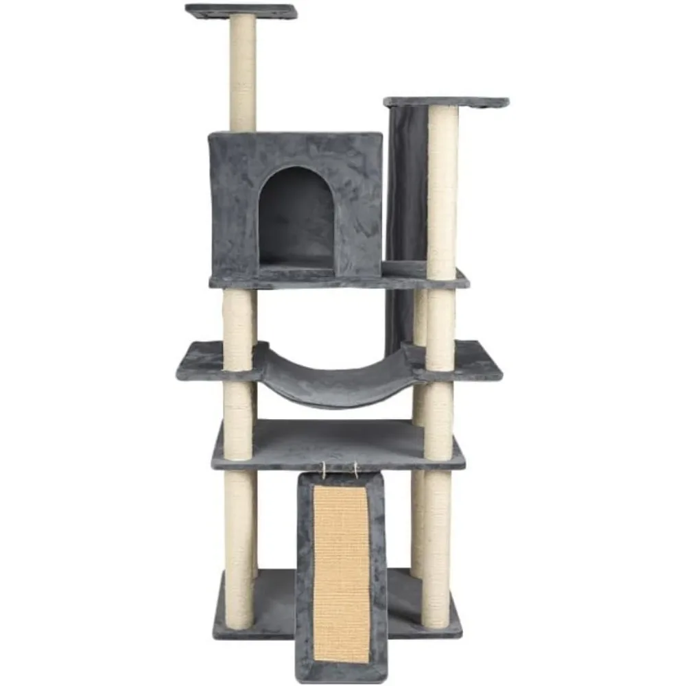 Friendship Cat Climbing Frame Climbing Frame Nest Frame with Multi-Layer Climbing Column Jumping Platform Supplies Clim
Friendship Cat Climbing Frame Climbing Frame Nest Frame with Multi-Layer Climbing Column Jumping Platform Supplies Clim