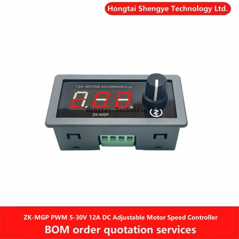 ZK-MGP PWM DC Motor Regulator Motor LED Lighting Dimming Slow Start Slow Stop 5-30V/12A/360W Dual MOS Driver
ZK-MGP PWM DC Motor Regulator Motor LED Lighting Dimming Slow Start Slow Stop 5-30V/12A/360W Dual MOS Driver