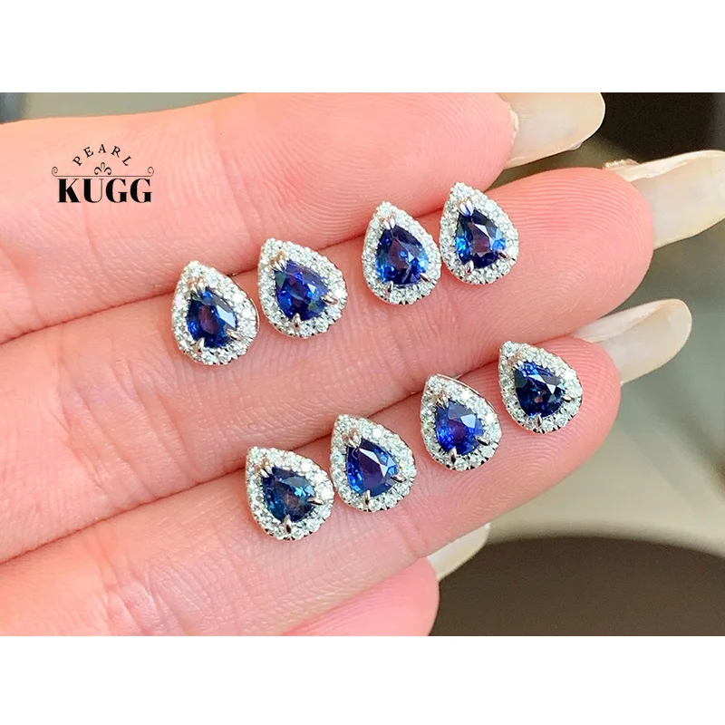 KUGG серьги из 100% белого золота 18 карат, элегантные серьги-гвоздики в форме капли воды, роскошные серьги-гвоздики с бриллиантами и натуральным сапфиром для женщин, изящные ювелирные изделия
KUGG серьги из 100% белого золота 18 карат, элегантные серьги-гвоздики в форме капли воды, роскошные серьги-гвоздики с бриллиантами и натуральным сапфиром для женщин, изящные ювелирные изделия