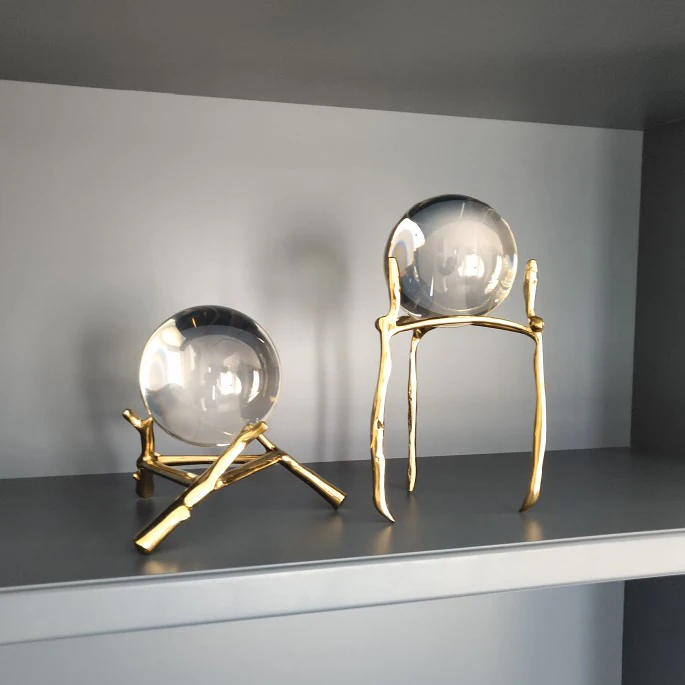 light luxury copper transfer crystal ball ornament Nordic living room study cabinet office desktop wine cabinet home decoration
light luxury copper transfer crystal ball ornament Nordic living room study cabinet office desktop wine cabinet home decoration