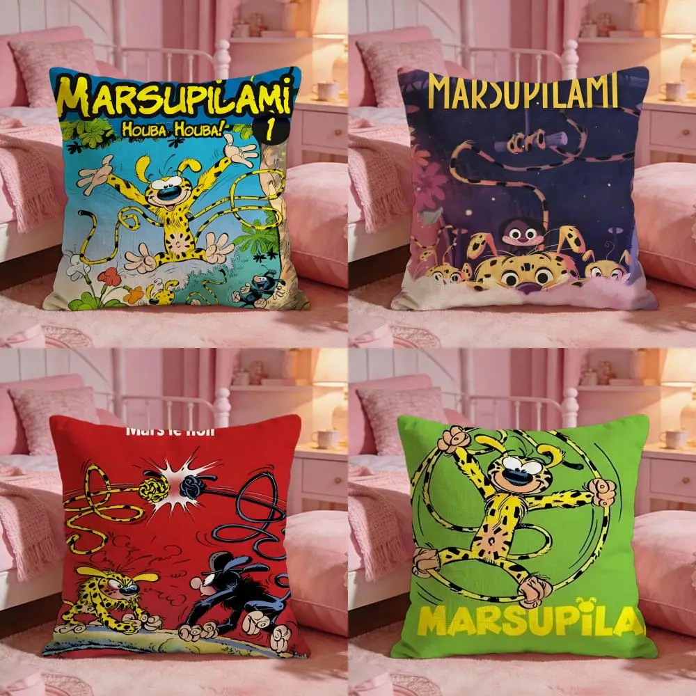 M-Marsupilamis Cute Anime Cushion Cover Premium Comfort Reversible Pillow Cove -Two In One Design For Any Room & Car Interior
M-Marsupilamis Cute Anime Cushion Cover Premium Comfort Reversible Pillow Cove -Two In One Design For Any Room & Car Interior