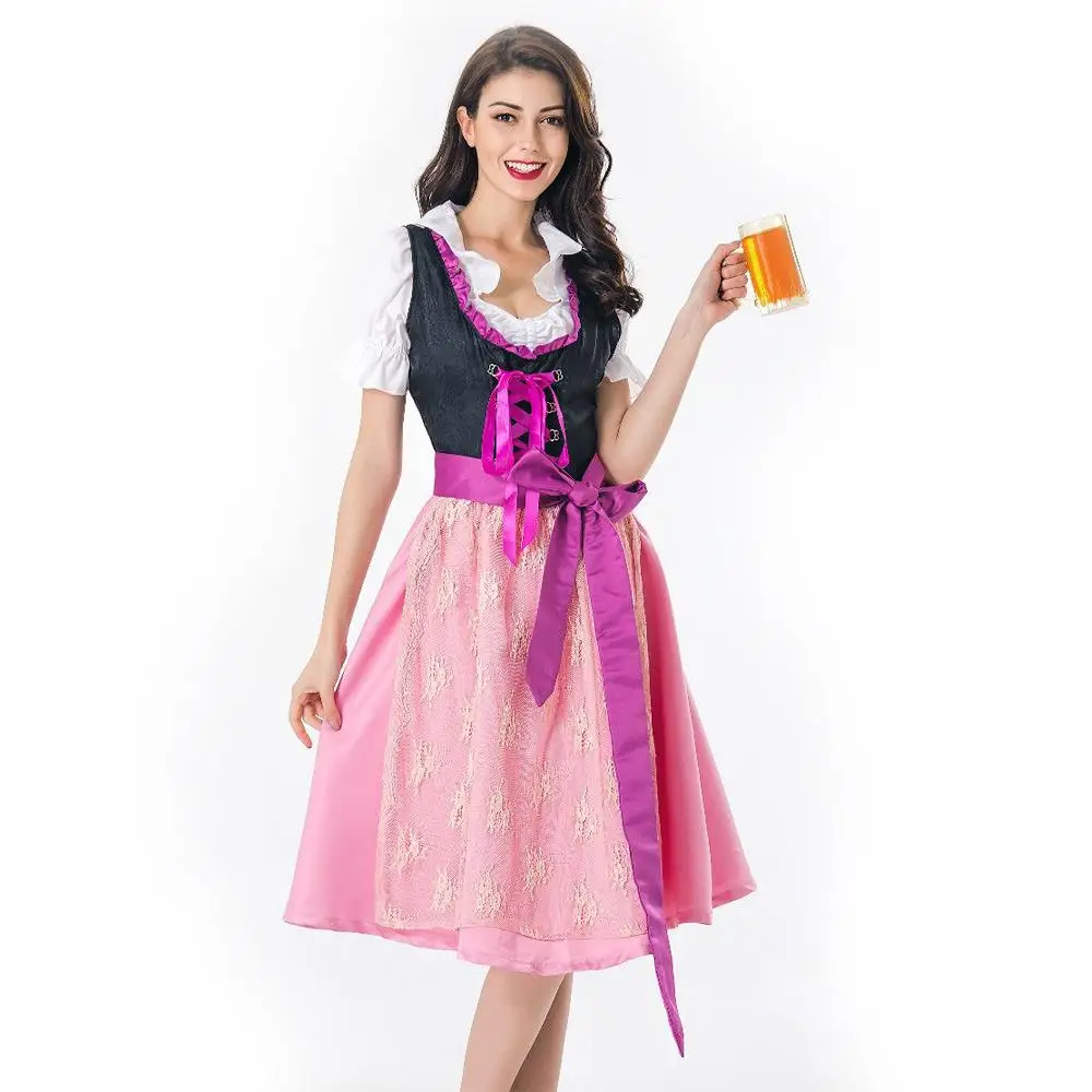 New Halloween Cosplay Beer Maid Costume Role Playing Bar Waitress Outfit Party Gift Women's Traditional Clothing Stage Costume
New Halloween Cosplay Beer Maid Costume Role Playing Bar Waitress Outfit Party Gift Women's Traditional Clothing Stage Costume