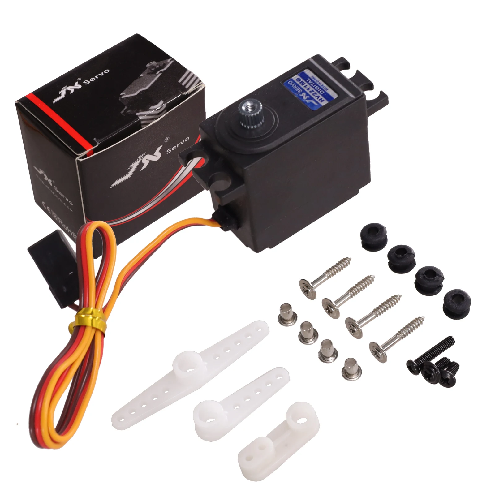 JX HV-2211MG MJX 14210 14209 11 кг 22G Цифровой радиоуправляемый сервопривод с металлической шестерней 3 провода для Riaaria 1/12 14 RC Car FY01 SB1508 Обновление деталей
JX HV-2211MG MJX 14210 14209 11 кг 22G Цифровой радиоуправляемый сервопривод с металлической шестерней 3 провода для Riaaria 1/12 14 RC Car FY01 SB1508 Обновление деталей