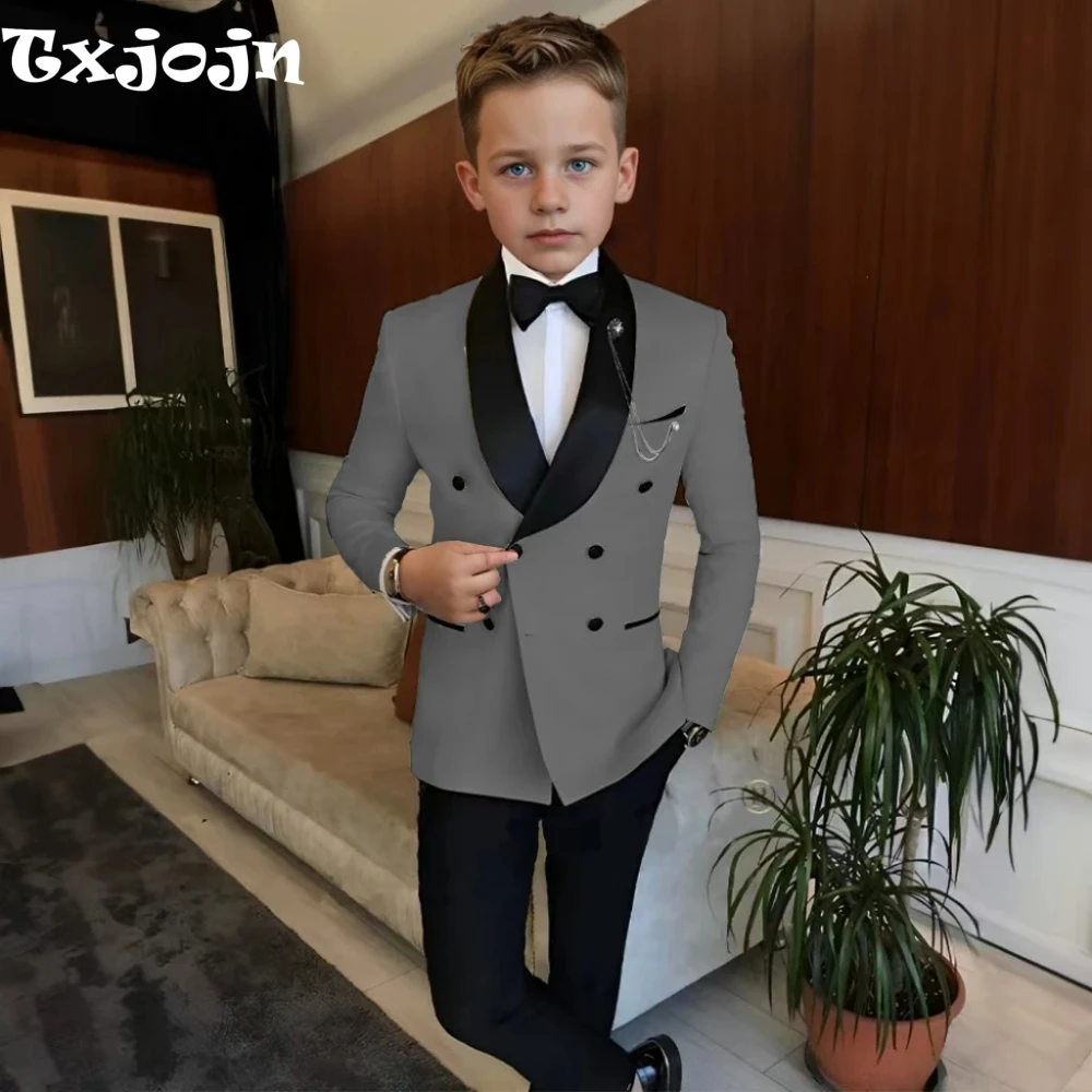 Txjojn Double Breasted Kids Tuxedo 2 Pieces Holiday Outfit,High Quality Shawl Lapel Boys Suits Weddin Wear,Plus Size Suit Set
Txjojn Double Breasted Kids Tuxedo 2 Pieces Holiday Outfit,High Quality Shawl Lapel Boys Suits Weddin Wear,Plus Size Suit Set