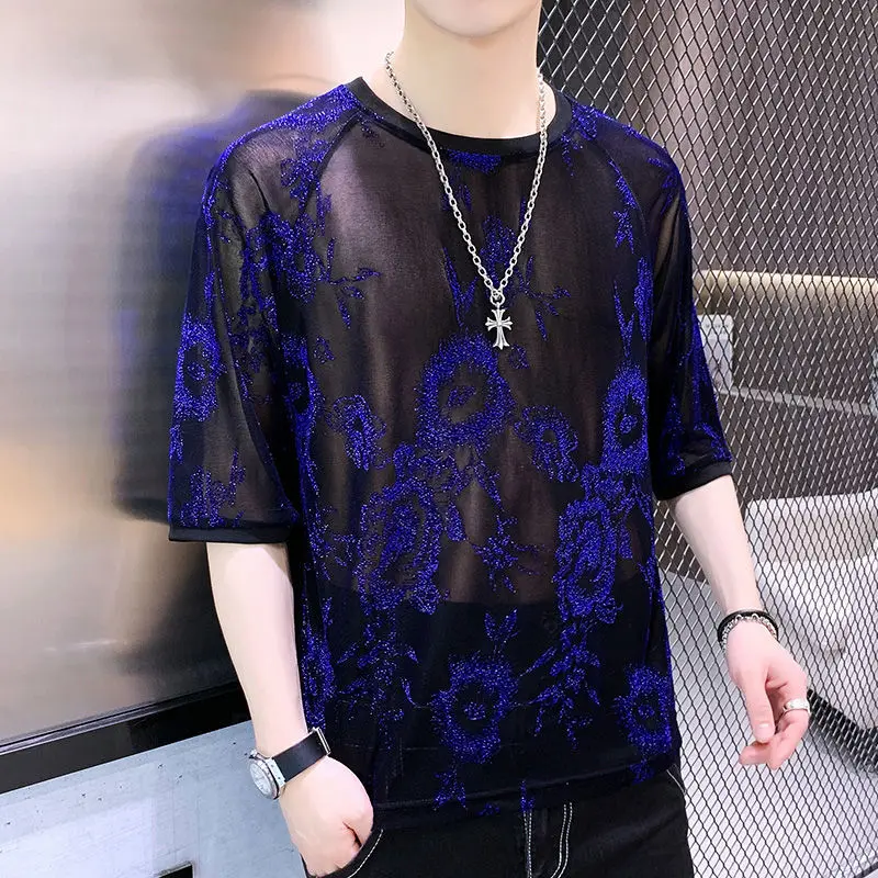 Summer Original Top Quick-drying Loose O Neck Mesh T Shirt for Men Hollow Cool Man Tee Shirts Harajuku New In Chic Cheap Clothes
Summer Original Top Quick-drying Loose O Neck Mesh T Shirt for Men Hollow Cool Man Tee Shirts Harajuku New In Chic Cheap Clothes