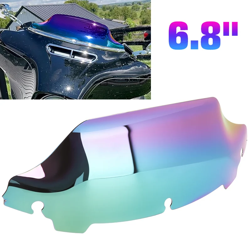 6.8 Inch Colorful Motorcycle Windscreen Deflector Cover Front Windshield ABS For Harley Road Glide FLHX FLHTKSE FLHXS 2014-2023
6.8 Inch Colorful Motorcycle Windscreen Deflector Cover Front Windshield ABS For Harley Road Glide FLHX FLHTKSE FLHXS 2014-2023