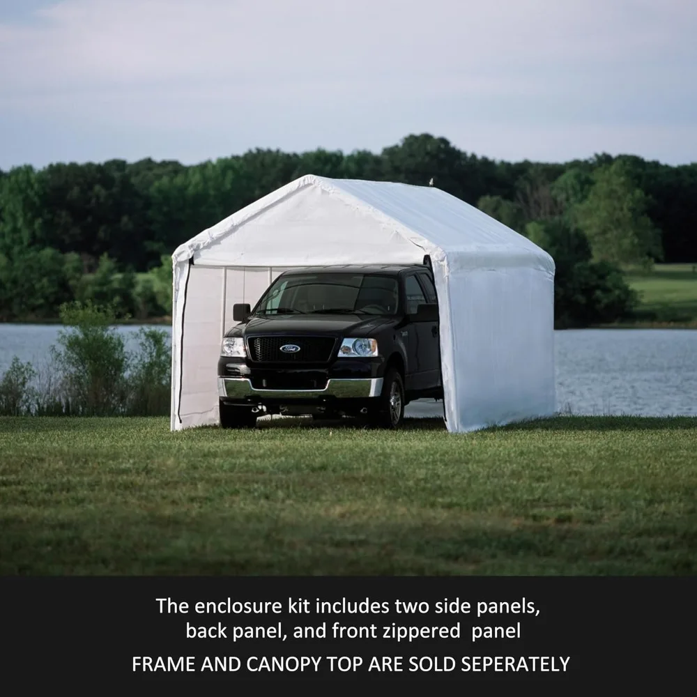 10' X 20' Large Portable Garage 2in1 Kit Heavy-Duty Steel Frame Outdoor Canopy, Gazebo, or Carport Tent with, Customized
10' X 20' Large Portable Garage 2in1 Kit Heavy-Duty Steel Frame Outdoor Canopy, Gazebo, or Carport Tent with, Customized