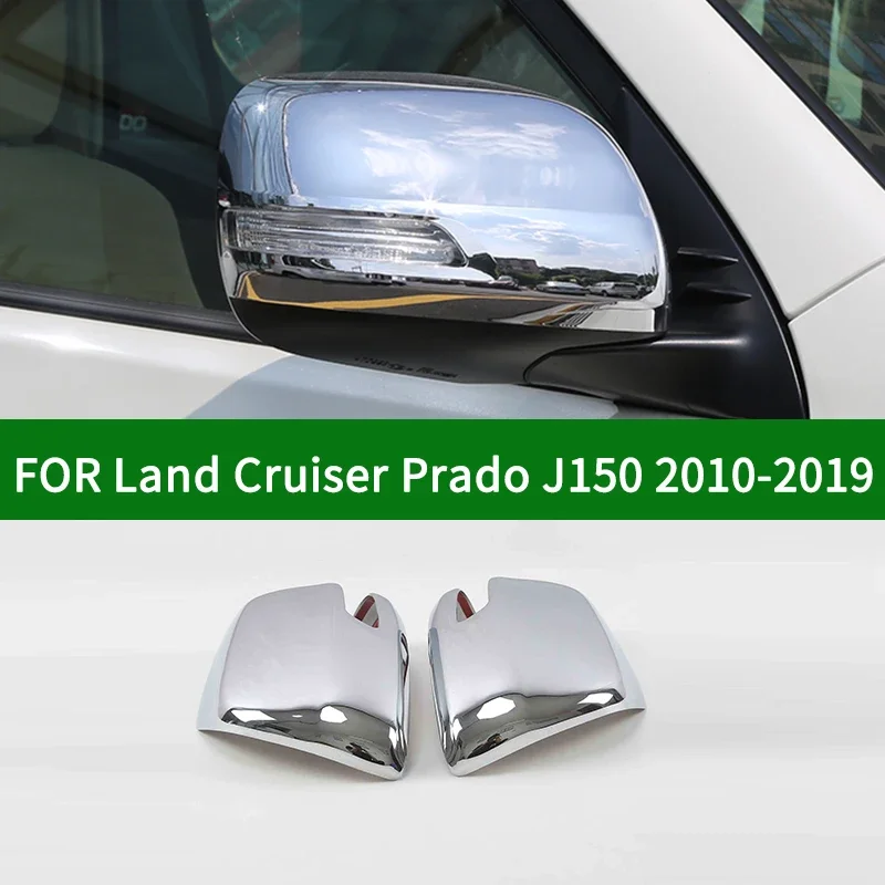 For Toyota Land Cruiser Prado J150 FJ150 2010-2019 car Rearview mirror cover trim, chrome silver Side Turn Signal Mirror Covers
For Toyota Land Cruiser Prado J150 FJ150 2010-2019 car Rearview mirror cover trim, chrome silver Side Turn Signal Mirror Covers