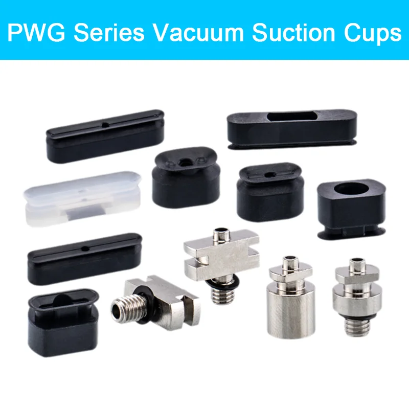 5pcs/pack PWG Series Vacuum Suction Cups Rectangular/Oval Industrial Sucker Gripper Pad PFG-2X4 PWG-4X10
5pcs/pack PWG Series Vacuum Suction Cups Rectangular/Oval Industrial Sucker Gripper Pad PFG-2X4 PWG-4X10