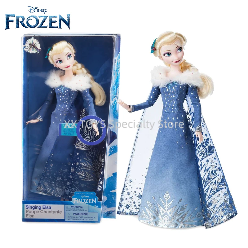 Disney Frozen Elsa Singing Doll Winter Elsa Joint Movable Figure Model Can Sing Collectible Dolls Children's Day Gifts
Disney Frozen Elsa Singing Doll Winter Elsa Joint Movable Figure Model Can Sing Collectible Dolls Children's Day Gifts