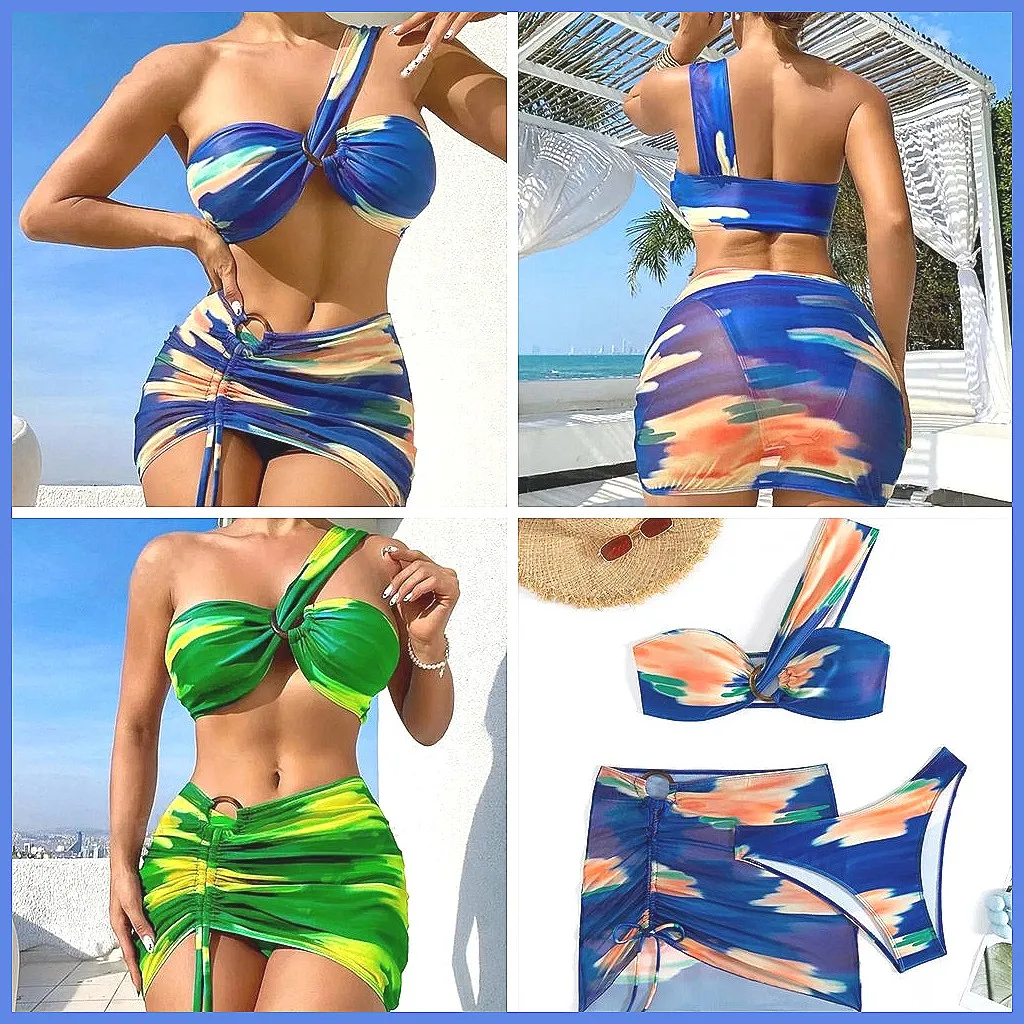 Сексуальный бразильский комплект бикини из 3 предметов для женщин, летний пляжный купальник и купальные костюмы для бассейна
Сексуальный бразильский комплект бикини из 3 предметов для женщин, летний пляжный купальник и купальные костюмы для бассейна