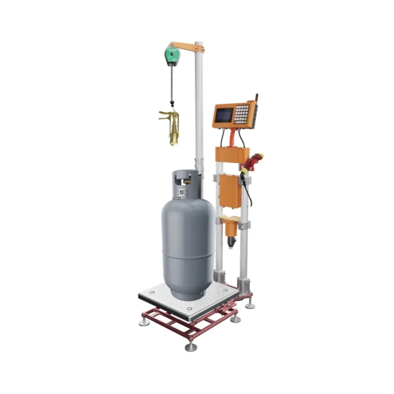 Good Quality Digital Display Semi-Automatic LPG Cylinder Filling Machine Paper Various Valve Filling Nozzle Refilling Butane
Good Quality Digital Display Semi-Automatic LPG Cylinder Filling Machine Paper Various Valve Filling Nozzle Refilling Butane