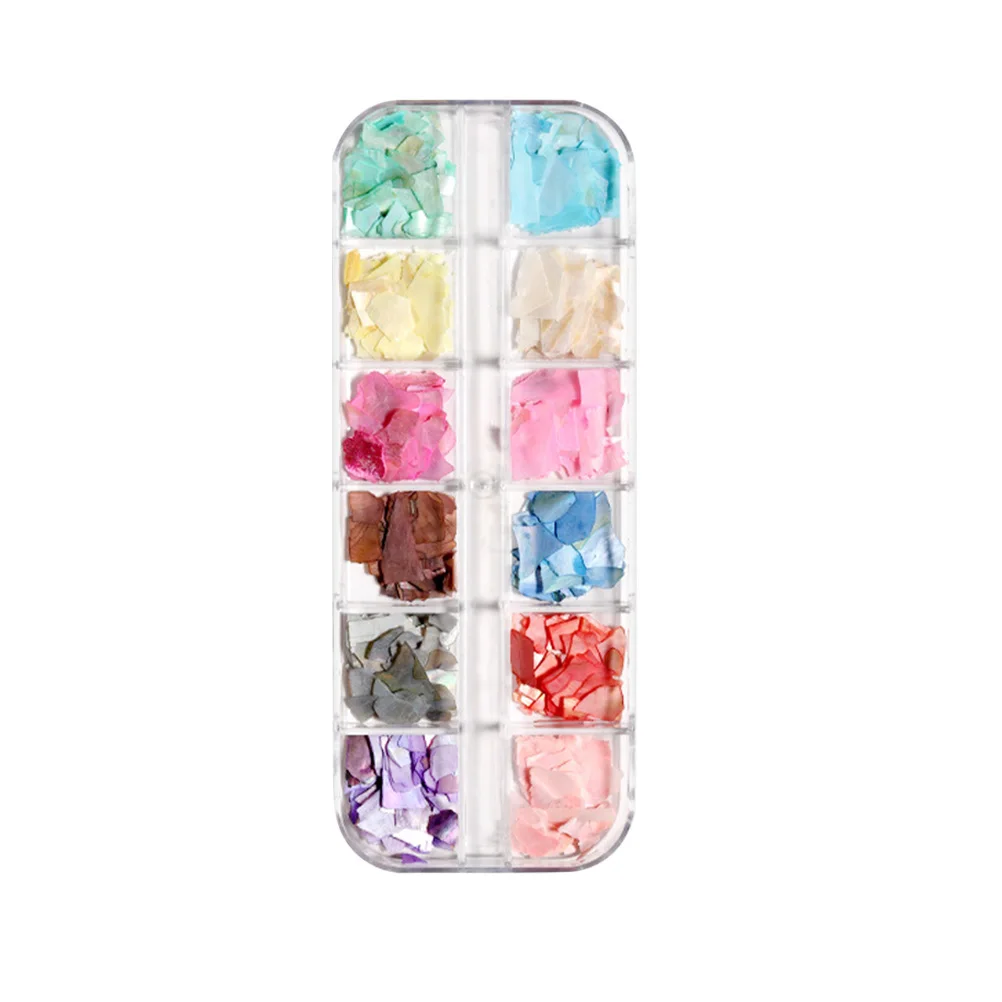Colorful Shell Sequins Stickers Abalone Decoration Decals for DIY Creative Nail Stickers Party Use Nail Sequins
Colorful Shell Sequins Stickers Abalone Decoration Decals for DIY Creative Nail Stickers Party Use Nail Sequins