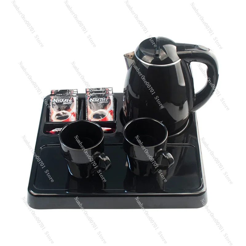 electric kettle tea set with tray/ electric water kettle coffee tray set for hotel guest room
electric kettle tea set with tray/ electric water kettle coffee tray set for hotel guest room
