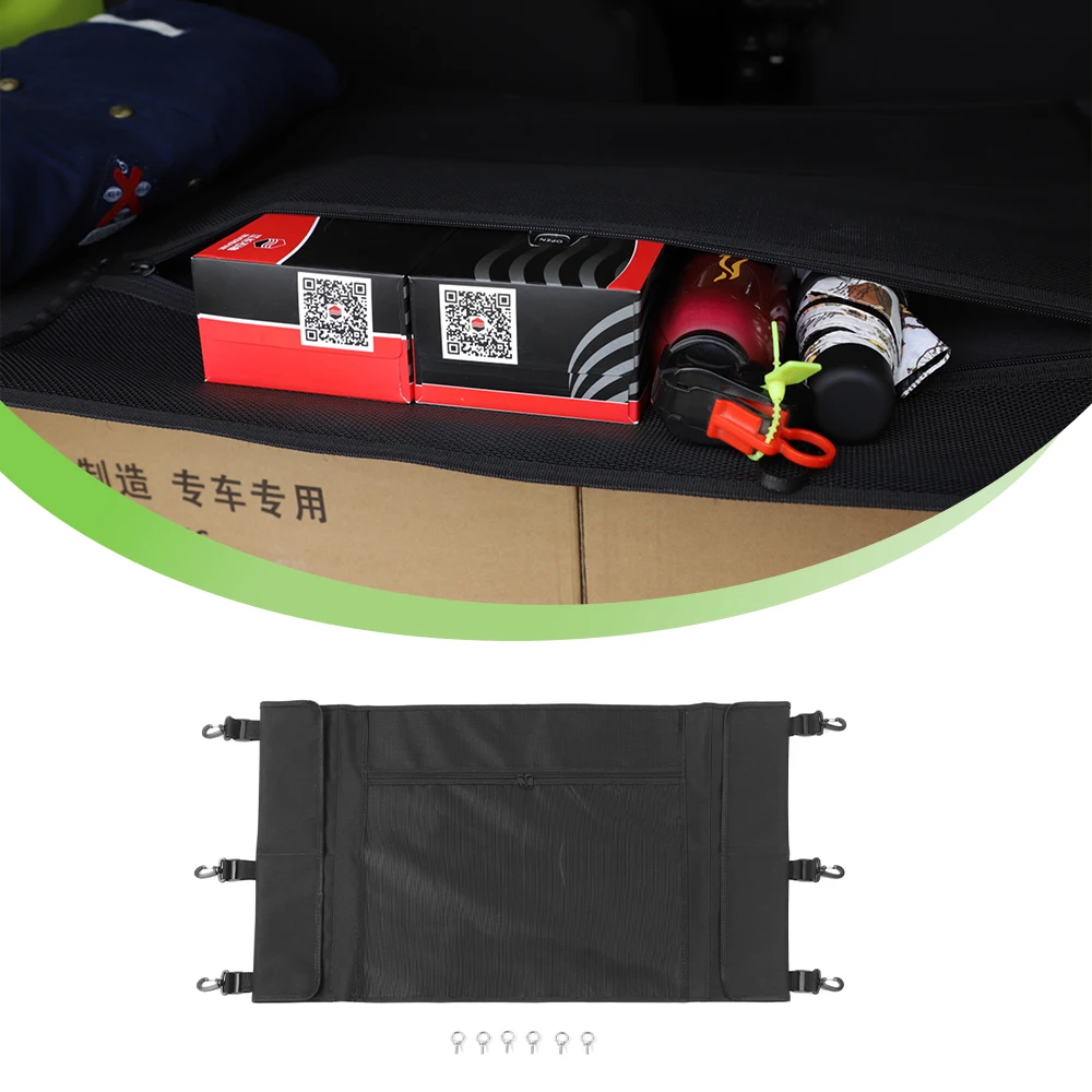 Car Rear Trunk Storage Bag Luggage Net Mesh Curtain Cover for Suzuki Jimny 2019 2020 2021 2022 2023 Interior Accessories Black
Car Rear Trunk Storage Bag Luggage Net Mesh Curtain Cover for Suzuki Jimny 2019 2020 2021 2022 2023 Interior Accessories Black
