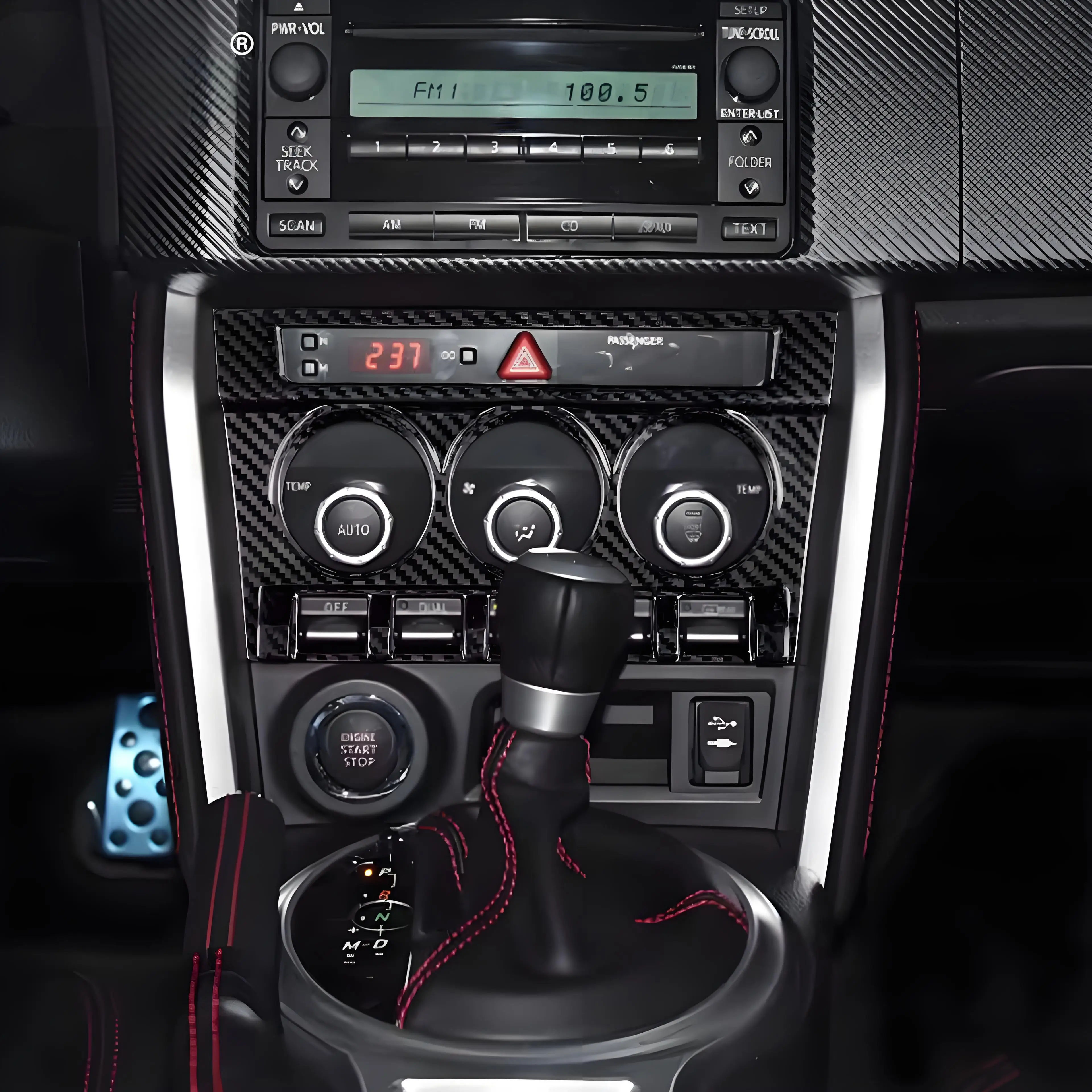 For SUBARU BRZ For TOYOTA 86 GR86 Real Dry Hard Carbon Sticker 2013 2015 2016 2017 2018 2019 2020 AC Control Swtch Panel Console
For SUBARU BRZ For TOYOTA 86 GR86 Real Dry Hard Carbon Sticker 2013 2015 2016 2017 2018 2019 2020 AC Control Swtch Panel Console