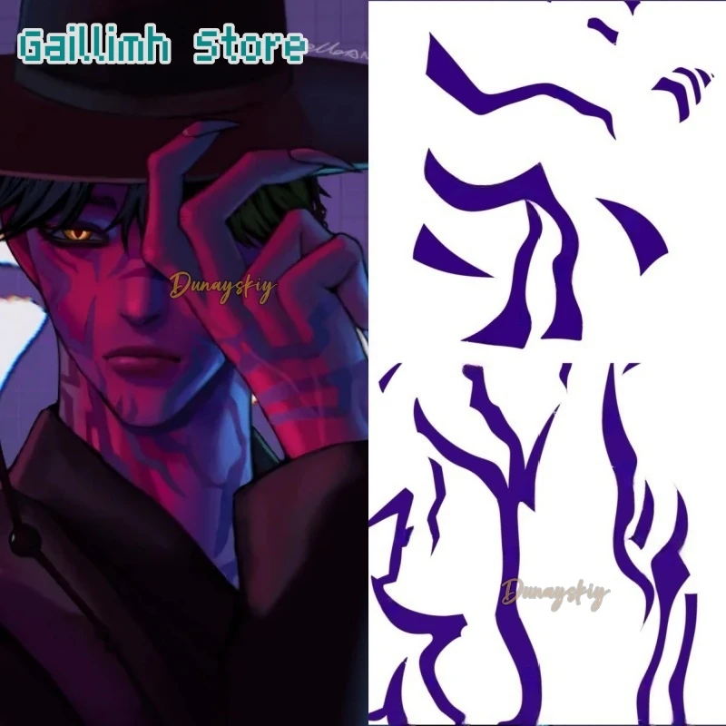 Аниме фильм Jinu Kostüm Dämon косплей Jinu Saja Junge костюм полный набор татуировки 4 шт. водонепроницаемые татуировки Kpop тоже Корейские наклейки 
Аниме фильм Jinu Kostüm Dämon косплей Jinu Saja Junge костюм полный набор татуировки 4 шт. водонепроницаемые татуировки Kpop тоже Корейские наклейки