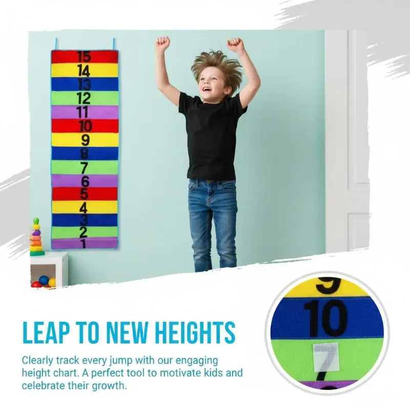 1 Set Number Fun Sports Game Height Ruler Children Touch High Jump Carpet Bounce Trainer Growth Promoting Toy Indoor Activity
1 Set Number Fun Sports Game Height Ruler Children Touch High Jump Carpet Bounce Trainer Growth Promoting Toy Indoor Activity