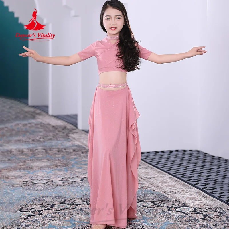 BellyDance Costume Loose and Comfortable Mesh Practice Set for Girls Oriental Dance Practice Outfit Kid Dancing Training Clothes
BellyDance Costume Loose and Comfortable Mesh Practice Set for Girls Oriental Dance Practice Outfit Kid Dancing Training Clothes
