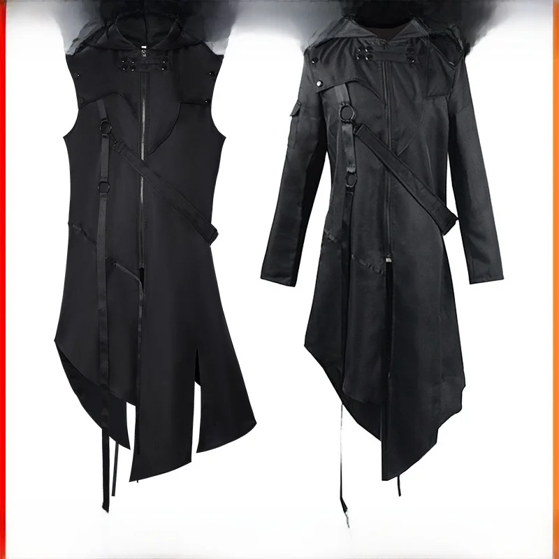 Gothic Style Halloween Cosplay Jacket Men's Autumn Winter Coat Polyester Fiber 100% Stage Performance Traditional Chinese Cos...
Gothic Style Halloween Cosplay Jacket Men's Autumn Winter Coat Polyester Fiber 100% Stage Performance Traditional Chinese Cos...