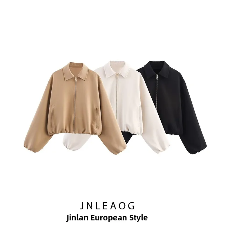 JNLEAOG, осенняя новая женская пышная куртка на молнии, верхняя одежда во французском стиле, свободная посадка из полиэстера, полиэфирное волокно обычной длины...
JNLEAOG, осенняя новая женская пышная куртка на молнии, верхняя одежда во французском стиле, свободная посадка из полиэстера, полиэфирное волокно обычной длины...