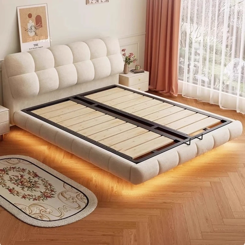 Simple Modern Massage Bed Floating Wooden Storage Bedroom Frame Double Luxury Bed Sleeping Platform Beliche Trendy Furniture
Simple Modern Massage Bed Floating Wooden Storage Bedroom Frame Double Luxury Bed Sleeping Platform Beliche Trendy Furniture