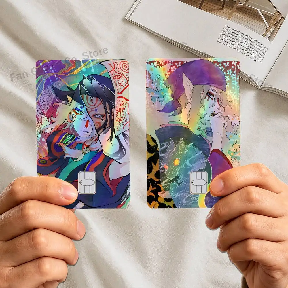 Anime K-Kusuriuri Laser-like texture Card Sticker Credit Visa Debit Bank Charge Card Bus Metro Waterproof Sticker Decoration
Anime K-Kusuriuri Laser-like texture Card Sticker Credit Visa Debit Bank Charge Card Bus Metro Waterproof Sticker Decoration