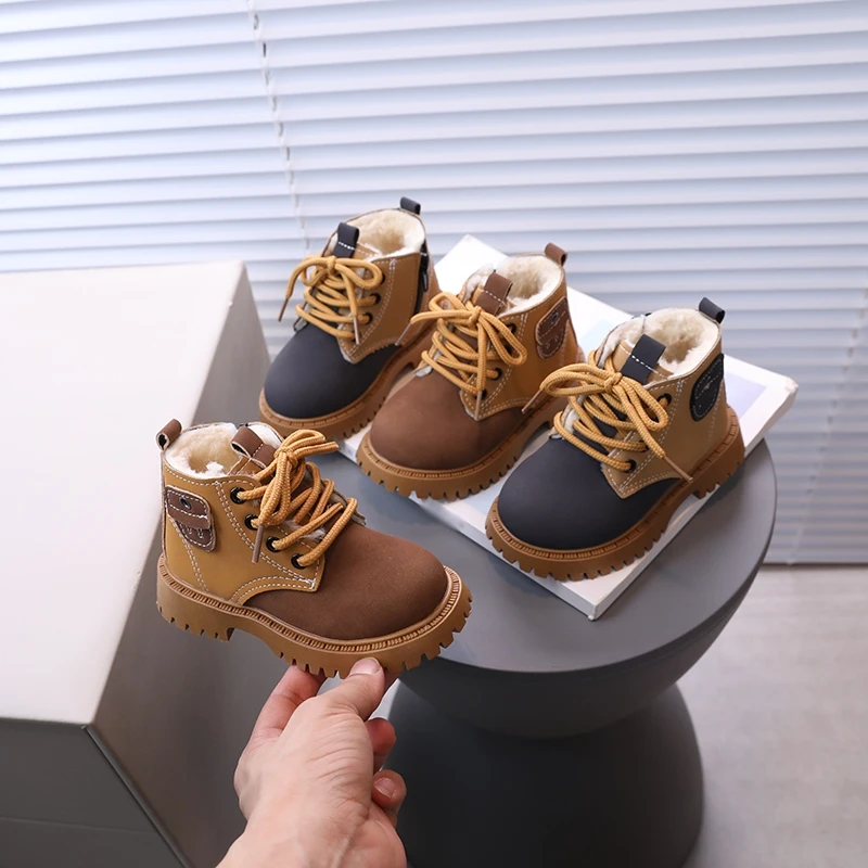 Winter Warm Baby Boots Toddler Fashion Ankle Boots Autumn Kids Shoes Boys Girls Snow Boot Children Non-slip Short Boot
Winter Warm Baby Boots Toddler Fashion Ankle Boots Autumn Kids Shoes Boys Girls Snow Boot Children Non-slip Short Boot