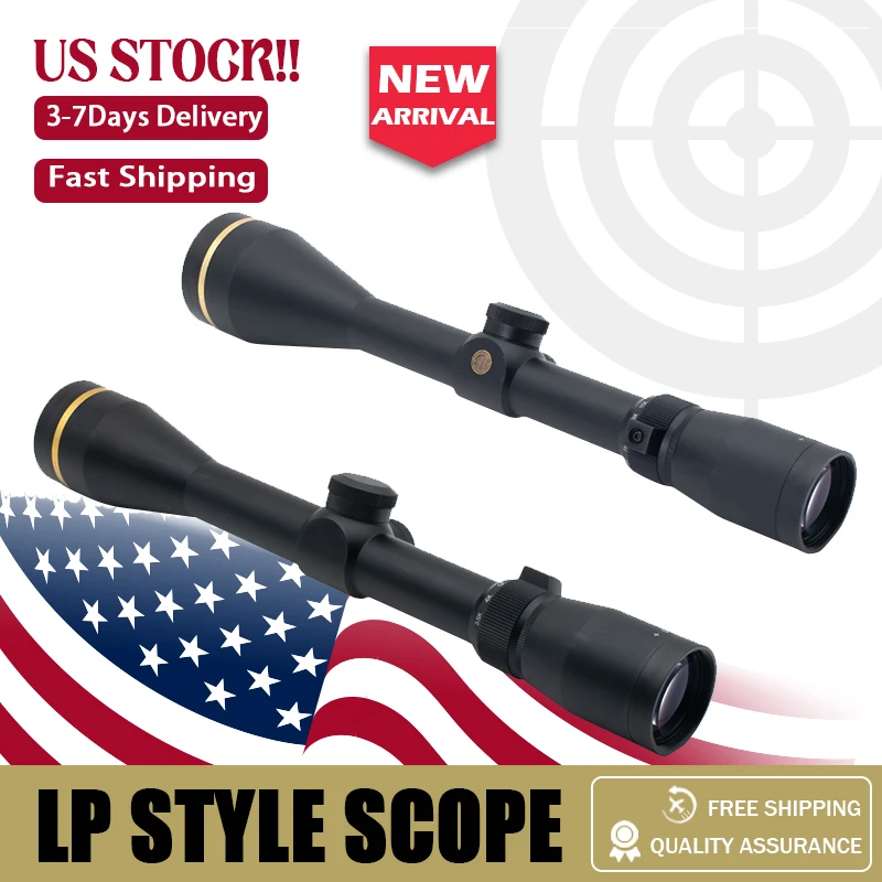 US Stock, LP Style VX-2 3-9x40, VX-3 4.5-14x40/4.5-14x50, 1.5-5x20mm Scope Duplex Reticle for Hunting Game Rifle Scope
US Stock, LP Style VX-2 3-9x40, VX-3 4.5-14x40/4.5-14x50, 1.5-5x20mm Scope Duplex Reticle for Hunting Game Rifle Scope