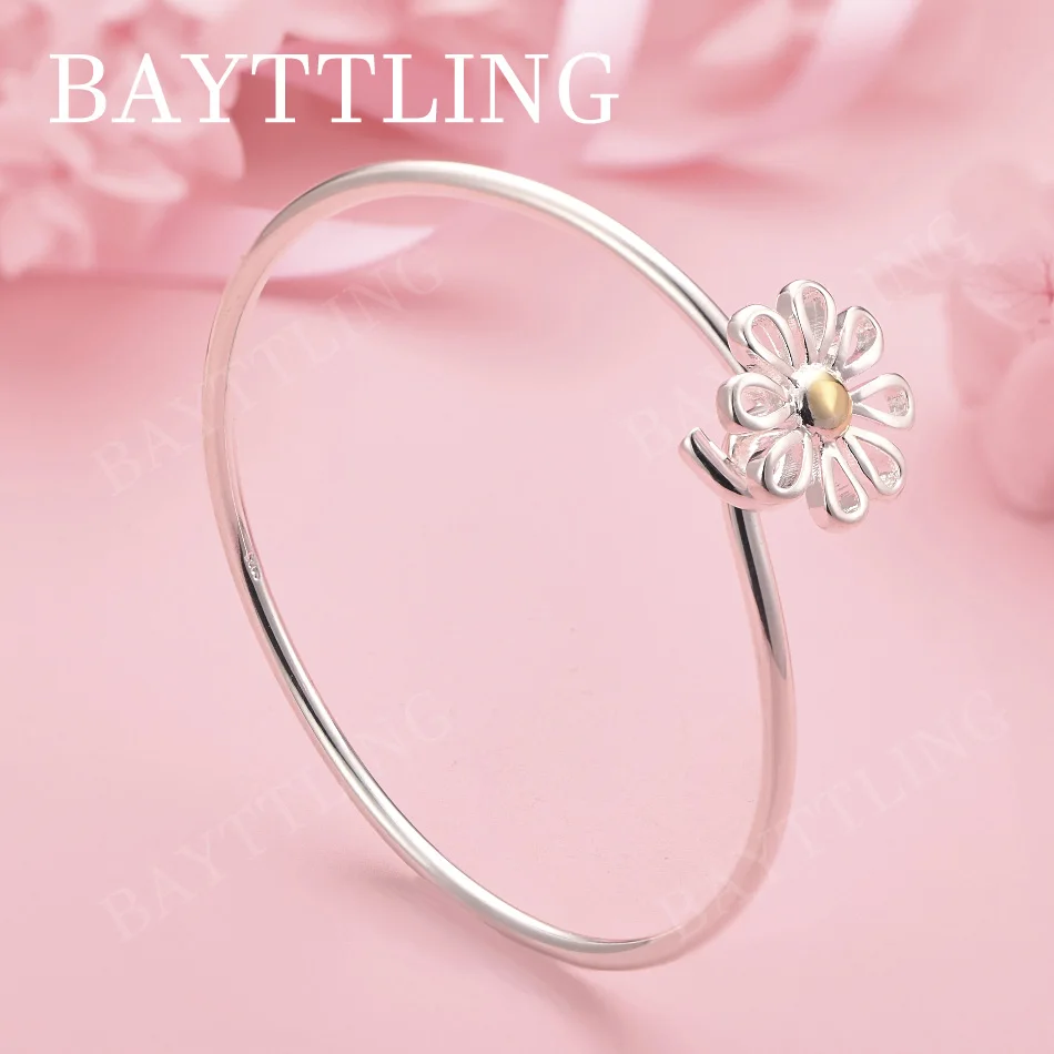 New 925 Sterling Silver Women Open Bangle Bracelet For Wife Fashion Charm Wedding Punk Jewelry Party Accessories
New 925 Sterling Silver Women Open Bangle Bracelet For Wife Fashion Charm Wedding Punk Jewelry Party Accessories