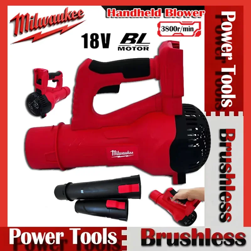 Milwaukee 38000 об/мин беспроводной бесщеточный воздуходувка ручной струйный турбовентилятор для листьев для электроинструмента с аккумулятором 18 В
Milwaukee 38000 об/мин беспроводной бесщеточный воздуходувка ручной струйный турбовентилятор для листьев для электроинструмента с аккумулятором 18 В