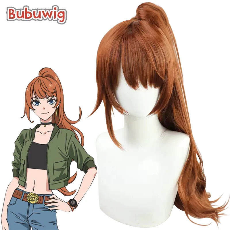Bubuwig Synthetic Hair Anna Schneider Cosplay Wigs Takt Op. Destiny Anna Schneider 80cm Long Brown Ponytail Wig Heat Resistant
Bubuwig Synthetic Hair Anna Schneider Cosplay Wigs Takt Op. Destiny Anna Schneider 80cm Long Brown Ponytail Wig Heat Resistant
