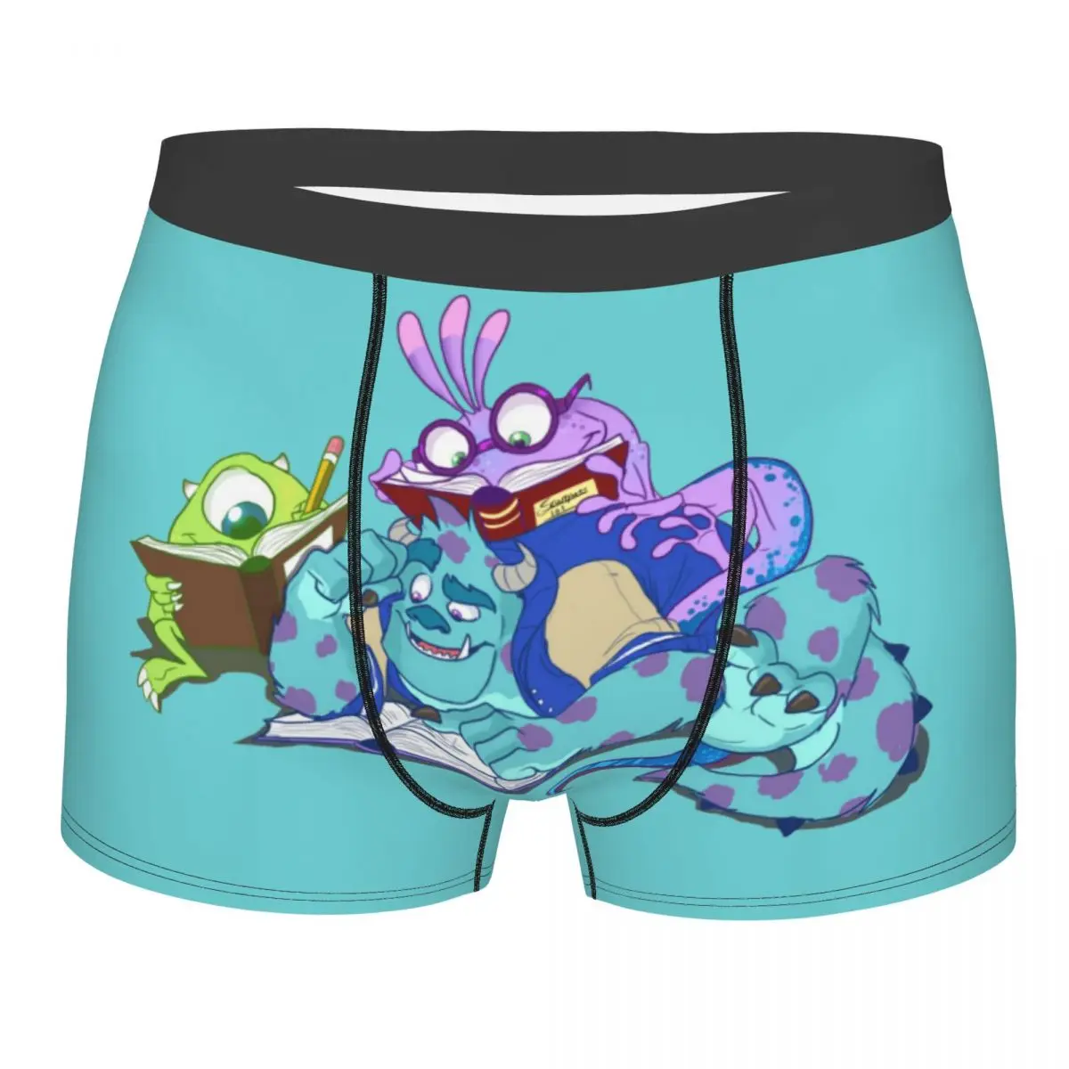 Нижнее белье университета монстров на заказ, мужские шорты-боксеры с принтом, трусы, дышащие трусы
Нижнее белье университета монстров на заказ, мужские шорты-боксеры с принтом, трусы, дышащие трусы