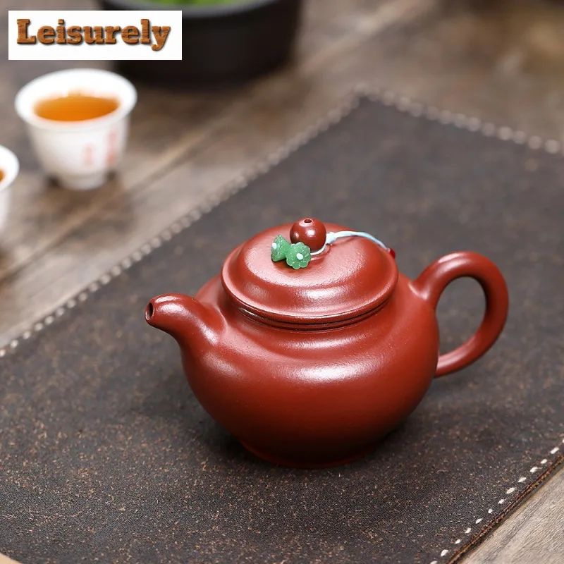 350ml High-end Yixing Purple Clay Teapots Master Handmade Duo Zhi Pot Raw Ore Zhu Mud Kettle Chinese Zisha Tea Set Tea Supplies
350ml High-end Yixing Purple Clay Teapots Master Handmade Duo Zhi Pot Raw Ore Zhu Mud Kettle Chinese Zisha Tea Set Tea Supplies