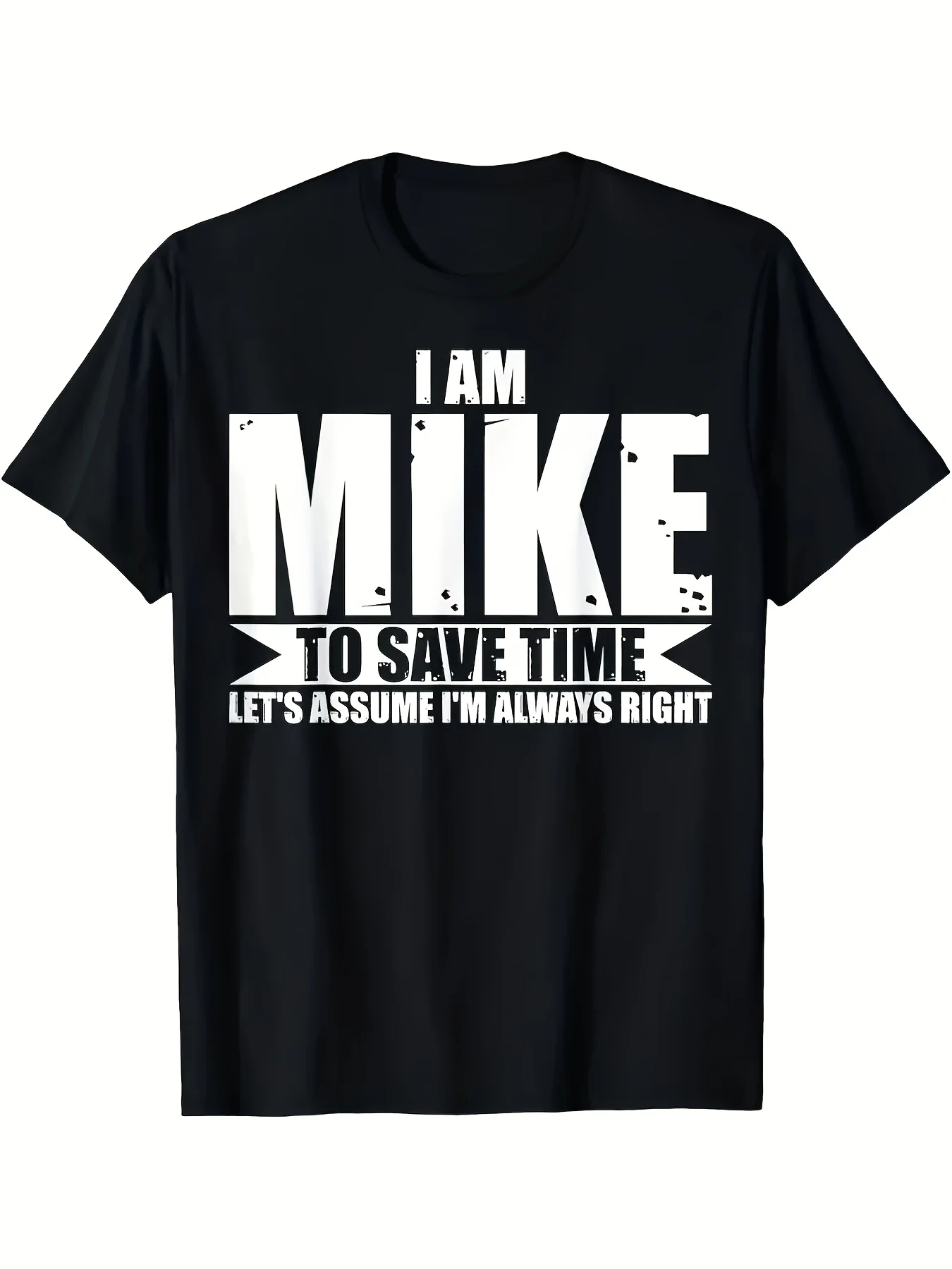 2026 1 Mike Humor T-Shirt Comfortable Fit Men's Crew Neck Tee Casual Outdoor Wear Unisex Streetwear Tops Graphic Pullovers
2026 1 Mike Humor T-Shirt Comfortable Fit Men's Crew Neck Tee Casual Outdoor Wear Unisex Streetwear Tops Graphic Pullovers