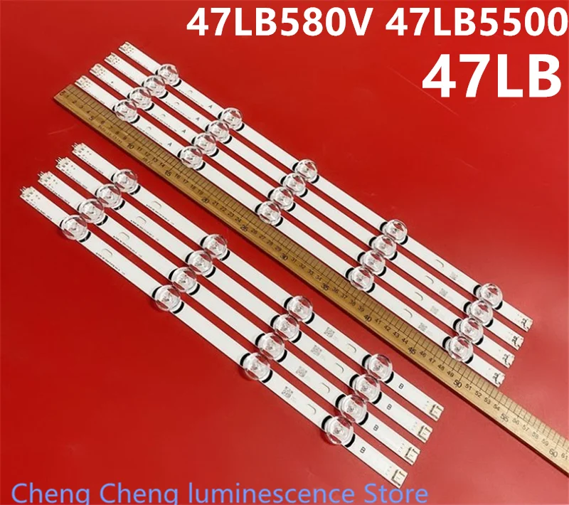 100%NEW 8Pieces/lot FOR Replacement Backlight Array LED Strip Bar LG 47LB580V 47LB5500 47LF580V 47LB650V 47LB580V-ZM 100%NEW
100%NEW 8Pieces/lot FOR Replacement Backlight Array LED Strip Bar LG 47LB580V 47LB5500 47LF580V 47LB650V 47LB580V-ZM 100%NEW