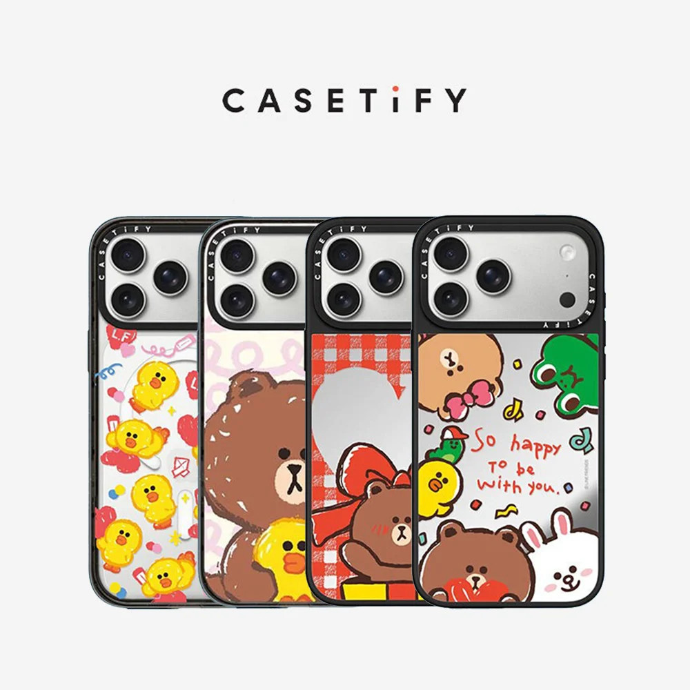 CASETiFY LINE FRIENDS Series Magnetic Drop-proof Case for iPhone 13 14 15 16 17 Pro Max Air Plus Protect Cover
CASETiFY LINE FRIENDS Series Magnetic Drop-proof Case for iPhone 13 14 15 16 17 Pro Max Air Plus Protect Cover
