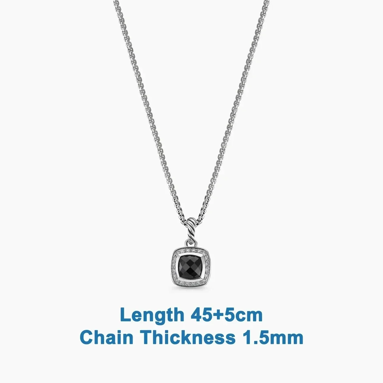 High Quality Dy Jewelry 925 Sterling Silver Pendant Necklace Glamour Stylish Athens
High Quality Dy Jewelry 925 Sterling Silver Pendant Necklace Glamour Stylish Athens