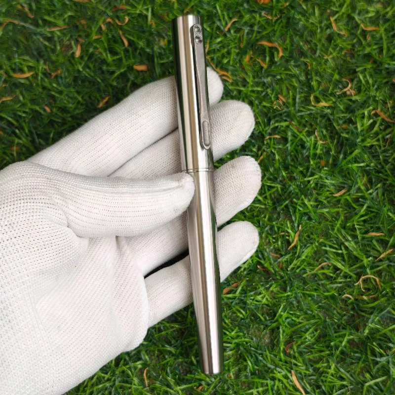 Matte Silver Titanium Stell Metal Fountain Pen 35mm F 0.5MM Nib Rollerball Pen Writing Smooth Supplies Gel Pens Calligraphy Pens
Matte Silver Titanium Stell Metal Fountain Pen 35mm F 0.5MM Nib Rollerball Pen Writing Smooth Supplies Gel Pens Calligraphy Pens