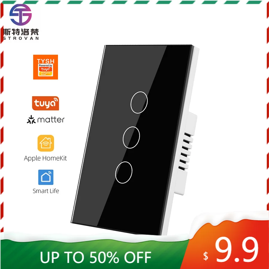 STLF Matter Smart Home Light Switches APP Remote Control Ai Tuya Smart Wifi Zigbee Wall Touch Switch Alexa Switch
STLF Matter Smart Home Light Switches APP Remote Control Ai Tuya Smart Wifi Zigbee Wall Touch Switch Alexa Switch