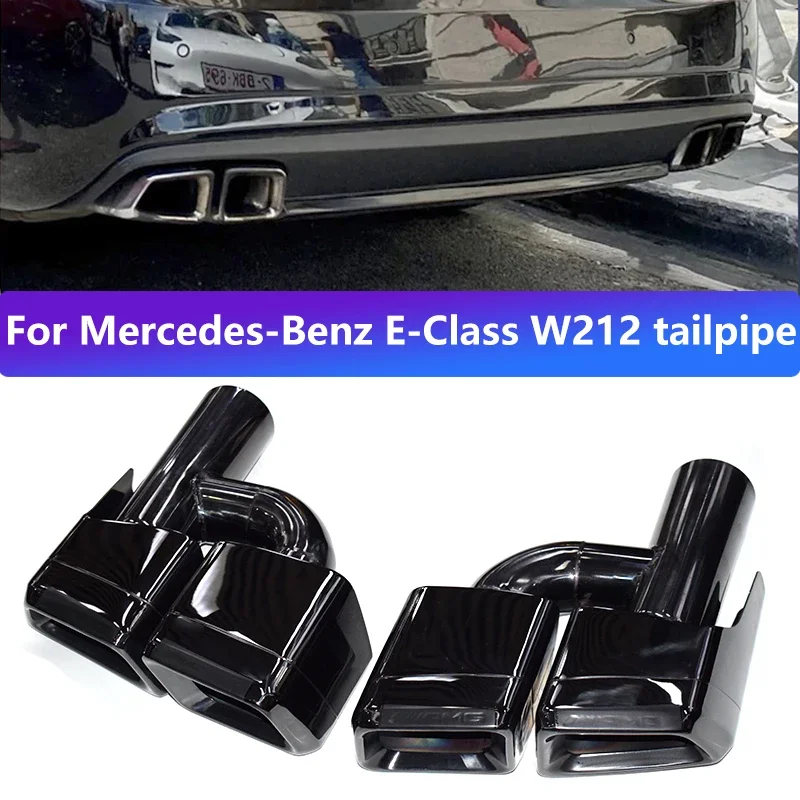 For 2010-2013 Mercedes E-Class W212 Muffler Exhaust Pipe Upgrade AMG 63 Quad Out Stainless Steel Black Nozzle Tip Exhaust Head
For 2010-2013 Mercedes E-Class W212 Muffler Exhaust Pipe Upgrade AMG 63 Quad Out Stainless Steel Black Nozzle Tip Exhaust Head
