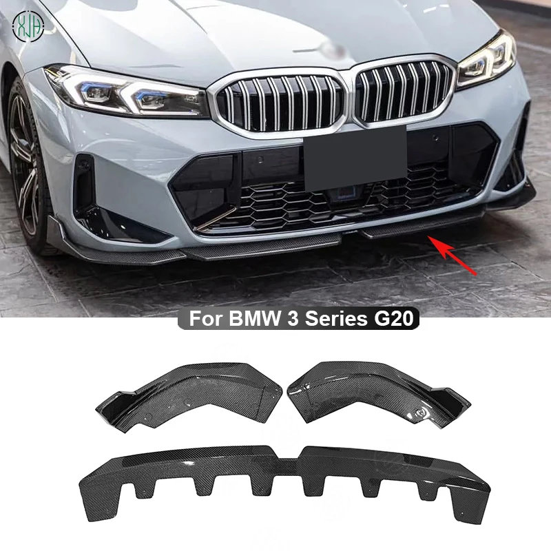 For BMW 3 Series 330i G20 2023+ Dry Carbon Fiber Car Front Bumper Front Lip Diffuser Chin Spoiler Splitter M style Body kit
For BMW 3 Series 330i G20 2023+ Dry Carbon Fiber Car Front Bumper Front Lip Diffuser Chin Spoiler Splitter M style Body kit