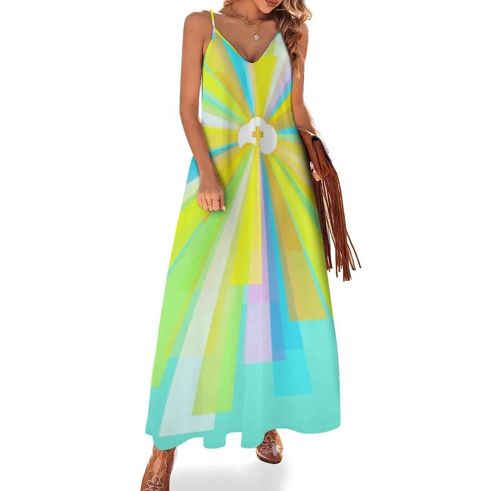Resurrection Celebration Sleeveless Dress beach outfits for women summer women's suit women's clothing trend 2025
Resurrection Celebration Sleeveless Dress beach outfits for women summer women's suit women's clothing trend 2025