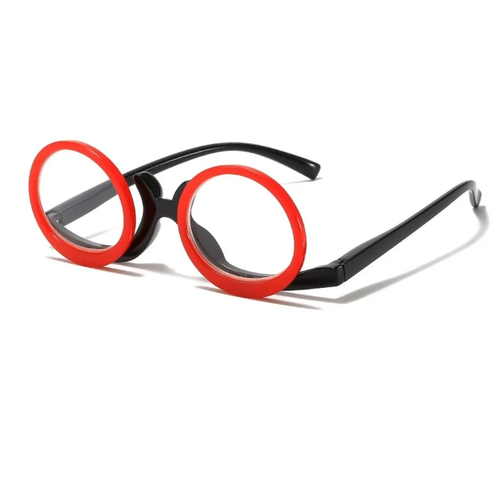 Reversible Makeup Reading Glasses Spring Foot Hands-Free Flip Makeup Reading Eyewear Portable Flip Cover Elder Reading Glasses
Reversible Makeup Reading Glasses Spring Foot Hands-Free Flip Makeup Reading Eyewear Portable Flip Cover Elder Reading Glasses