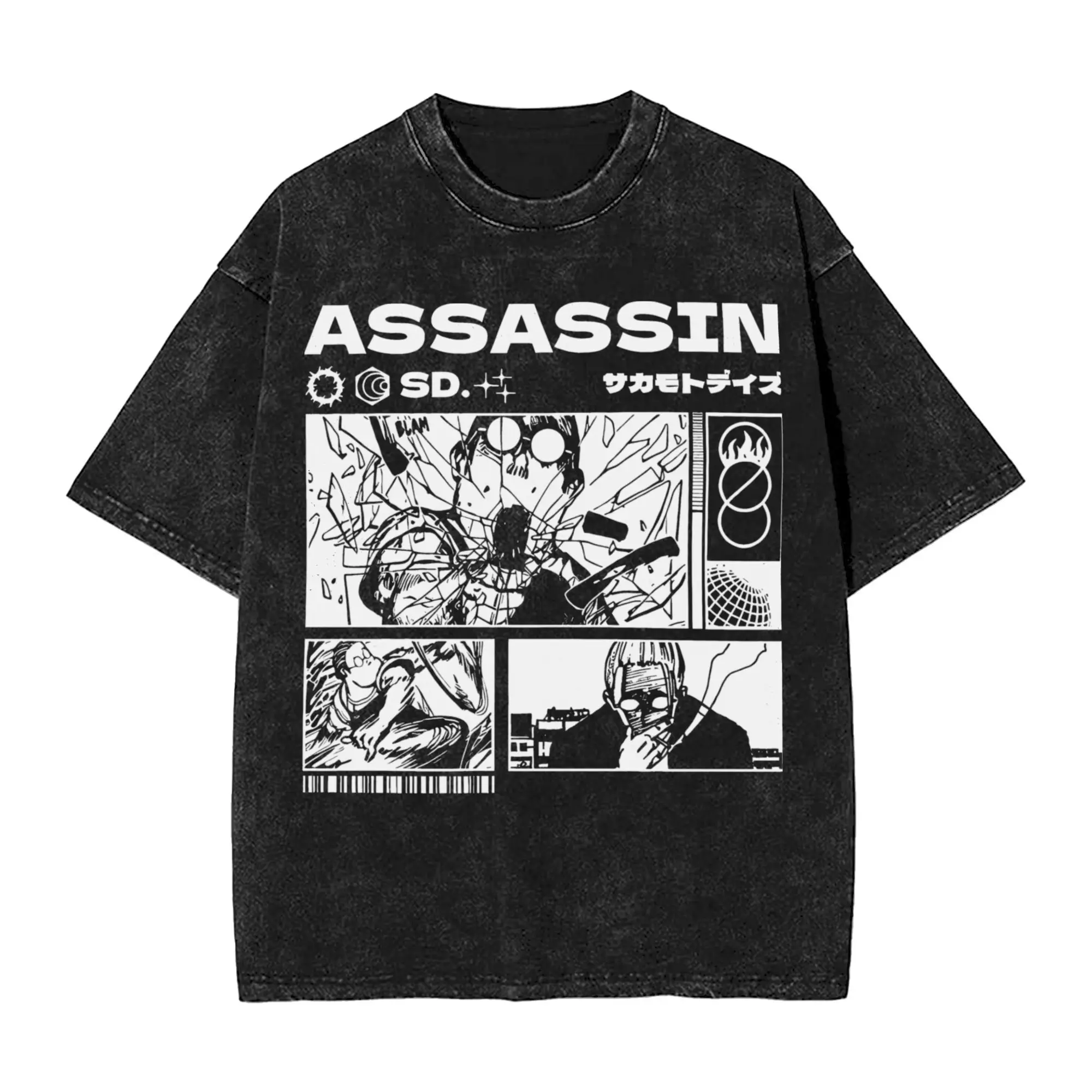 Футболки в стиле аниме Assassin Sakamoto Days, потертые футболки в стиле Харадзюку в стиле хип-хоп с короткими рукавами, винтажные топы с принтом для мужчин и женщин
Футболки в стиле аниме Assassin Sakamoto Days, потертые футболки в стиле Харадзюку в стиле хип-хоп с короткими рукавами, винтажные топы с принтом для мужчин и женщин