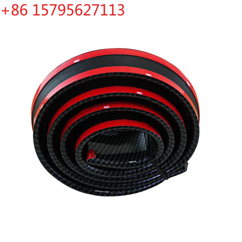 Car modification 1.5 meters a roll of carbon fiber car rear spoiler rubber strip suitable for general purpose models
Car modification 1.5 meters a roll of carbon fiber car rear spoiler rubber strip suitable for general purpose models