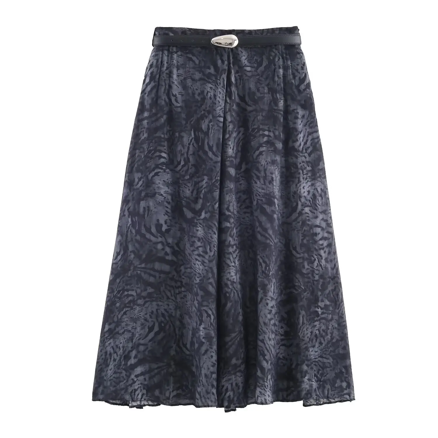 Withered Fashionable Temperament Belt Printed A-line Mid Length Skirt For Women Skirt Woman Clothing Faldas Skirts
Withered Fashionable Temperament Belt Printed A-line Mid Length Skirt For Women Skirt Woman Clothing Faldas Skirts