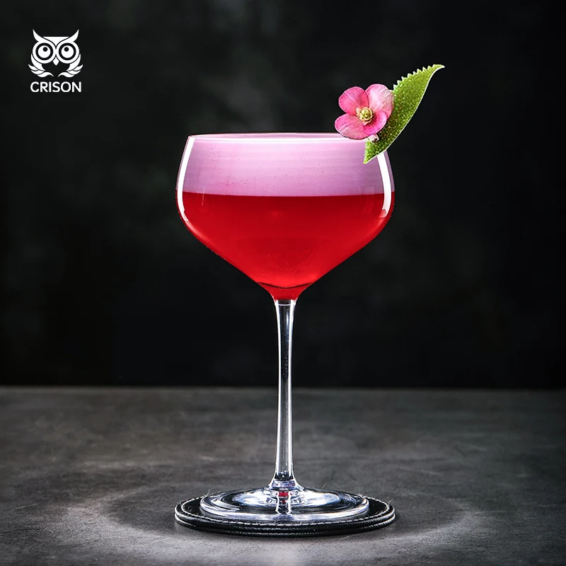 CT2601 CRISON Professional Japanese cocktail glass/Champagne glass/Wine cup European crystal glass cup205ml
CT2601 CRISON Professional Japanese cocktail glass/Champagne glass/Wine cup European crystal glass cup205ml